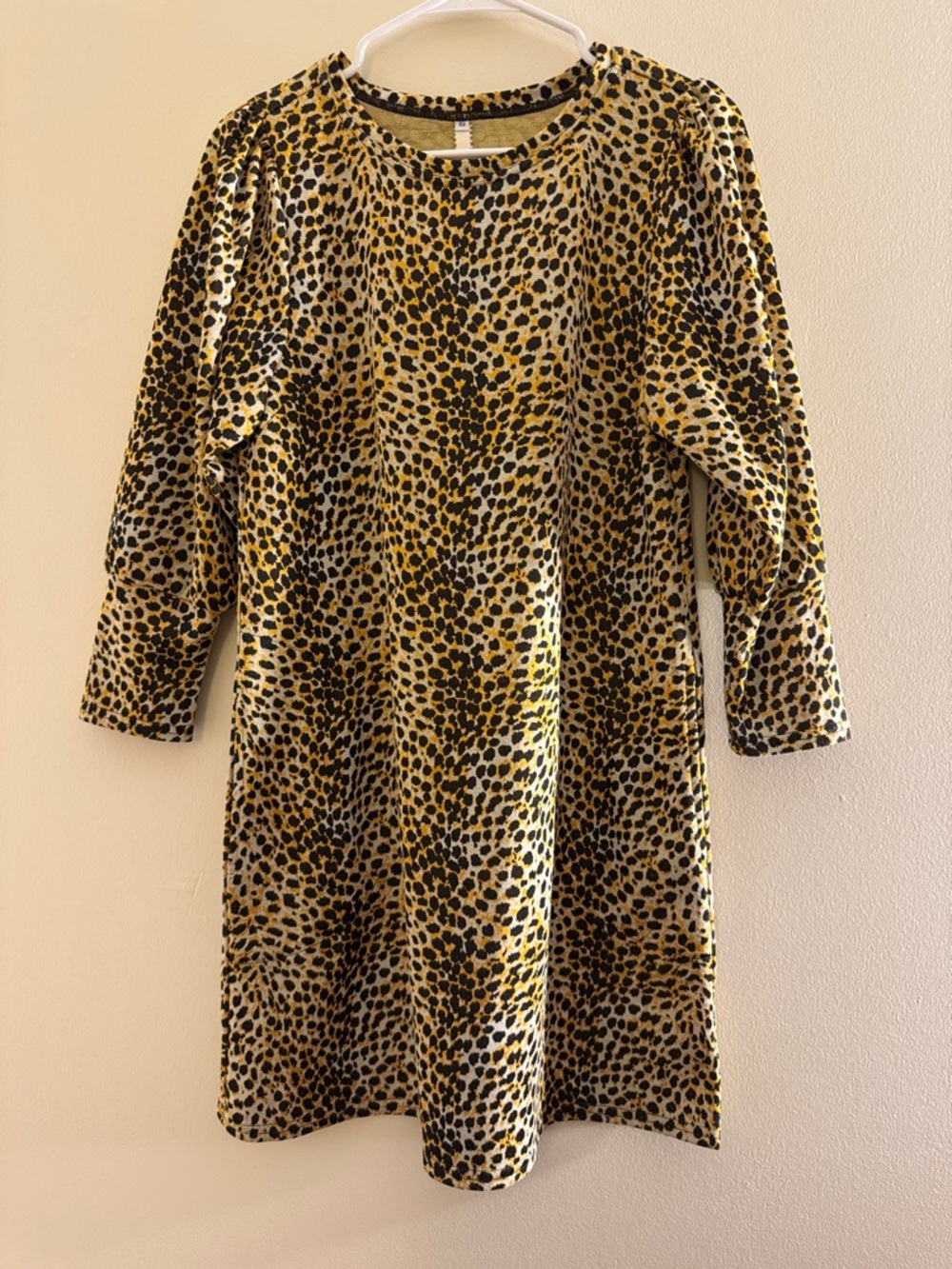 UNCLE FRANK Animal Print L/S Dress